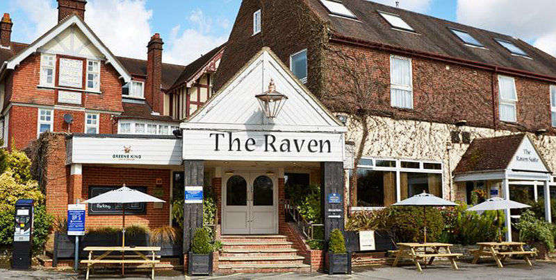 Raven Hotel By Greene King Inns Hook  Exteriör bild